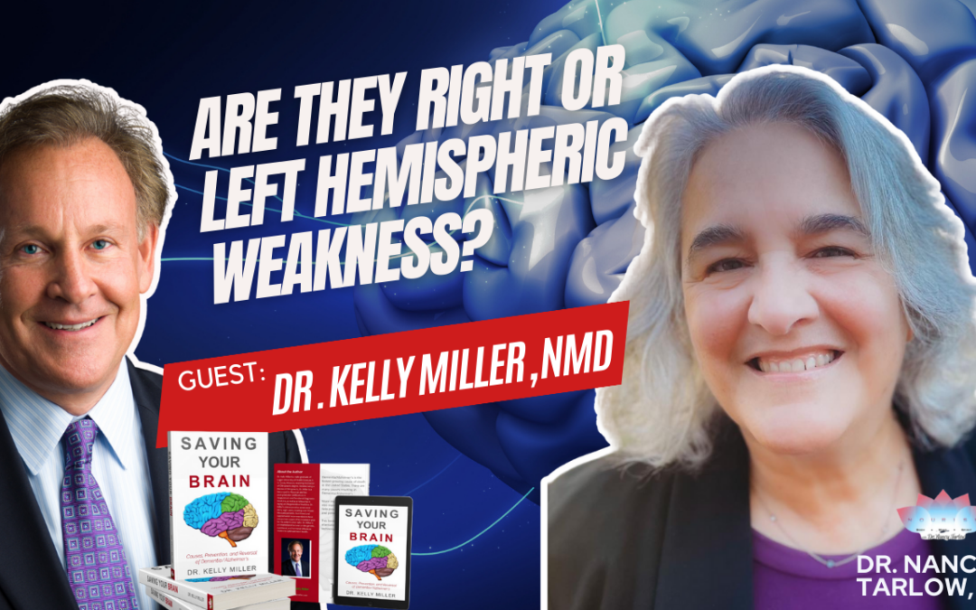Anxiety & Neurodevelopment Problems: Are they caused by a weakness in the right or left hemisphere?